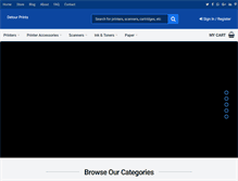 Tablet Screenshot of detourprints.com